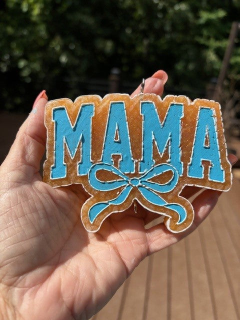 Freshie-Blue Mama w/Bow
