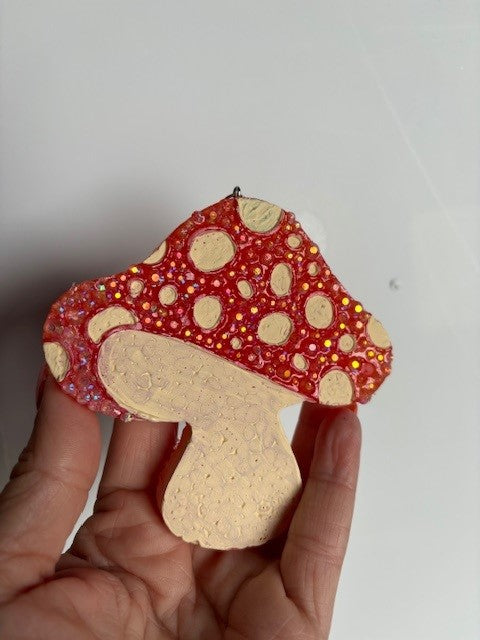 Freshie- Bedazzled Mushroom